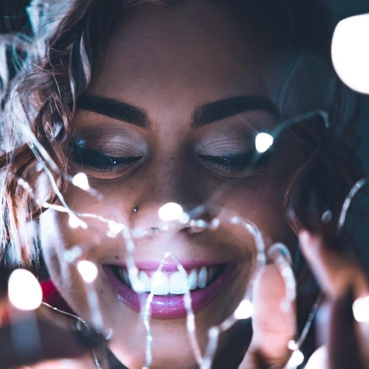 Portrait of Mira Solano, group coordinator and fusion cooking leader